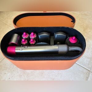 Dyson Hair Styling Set with Pink and Gray